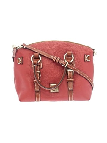 Dooney & Bourke Leather Satchel (view 1)