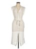 Mod Ref 100% Rayon Ivory Cocktail Dress Size L - photo 1