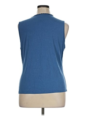 MULTIPLES Sleeveless Blouse (view 2)