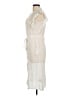 Mod Ref 100% Rayon Ivory Cocktail Dress Size L - photo 5