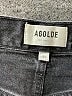 AGOLDE Black Denim Shorts Size 27 waist - photo 3