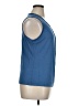 MULTIPLES Solid Blue Sleeveless Blouse Size XL - photo 4