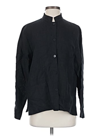 Eileen Fisher Long Sleeve Button-Down Shirt (view 1)