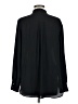 Ann Taylor LOFT 100% Polyester Black Long Sleeve Blouse Size M - photo 2