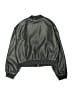 Zara 100% Leather Green Gray Jacket Size 13 - 14 - photo 2