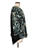 Tacera 100% Polyester Teal 3/4 Sleeve Blouse Size L - photo 4
