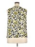 Nine West 100% Polyester Yellow Sleeveless Blouse Size XXL - photo 2