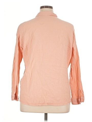 Eileen Fisher Long Sleeve Button-Down Shirt (view 2)