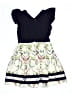 Baker by Ted Baker Print Blue Dress Size 12 - photo 2