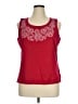 Coldwater Creek Red Sleeveless Top Size 1X - photo 1