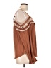 Maurices 100% Rayon Brown Long Sleeve Blouse Size L - photo 4
