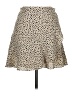 Mi ami 100% Polyester Polka Dots Tan Casual Skirt Size M - photo 1