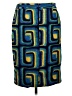 Boden Graphic Blue Casual Skirt Size 10R - photo 2