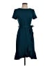 Calvin Klein Teal Casual Dress Size 4 - photo 1