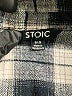 Stoic Plaid Black Long Sleeve Button-Down Shirt Size S - photo 7