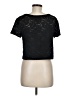 Express Black Short Sleeve Top Size M - photo 2