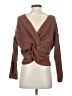 Miracle Brown Long Sleeve Top Size S - photo 2