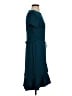 Calvin Klein Teal Casual Dress Size 4 - photo 4