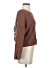 Miracle Brown Long Sleeve Top Size S - photo 4