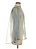 Commense Silver Long Sleeve Blouse Size S - photo 4