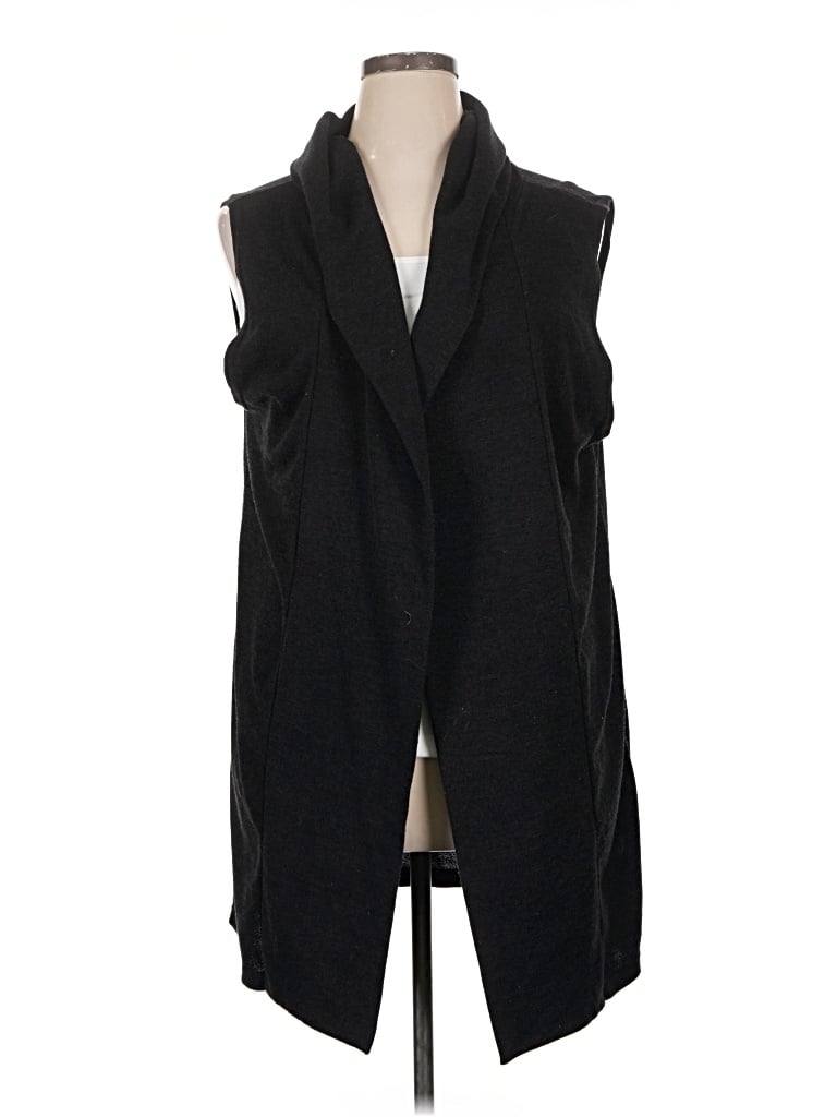 Pre-owned Assorted Brands Sweater Vest In Black