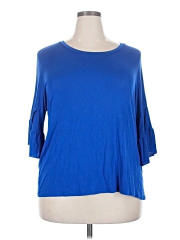 Lane Bryant 3/4 Sleeve Top (view 1)