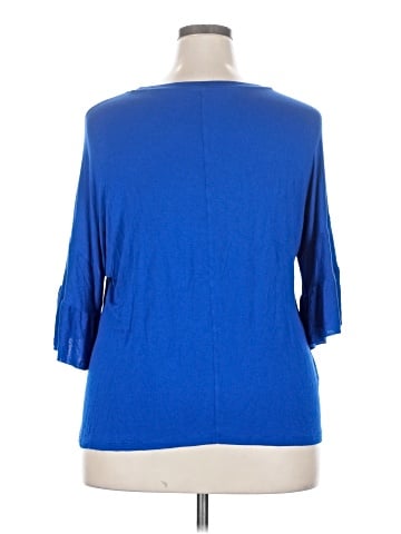 Lane Bryant 3/4 Sleeve Top (view 2)