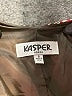 Kasper Paisley Brown Casual Dress Size 8 - photo 6