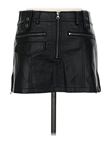 Free People Faux Leather Skirt (view 2)
