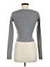 Bershka Gray Long Sleeve T-Shirt Size M - photo 2