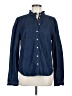 H&M 100% Cotton Blue Long Sleeve Button-Down Shirt Size M - photo 1
