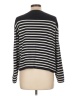 Hunt Club 100% Cotton Stripes Black Pullover Sweater Size 12 - photo 2
