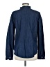 H&M 100% Cotton Blue Long Sleeve Button-Down Shirt Size M - photo 2