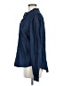 H&M 100% Cotton Blue Long Sleeve Button-Down Shirt Size M - photo 5
