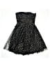 Morgan & Co. 100% Polyester Argyle Black Cocktail Dress Size 5 - 6 - photo 2