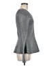Theory Gray Long Sleeve Top Size M - photo 4