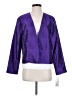 Mirasol Paisley Purple Silk Blazer Size S - photo 1