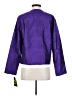 Mirasol Paisley Purple Silk Blazer Size S - photo 2
