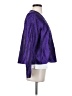 Mirasol Paisley Purple Silk Blazer Size S - photo 4