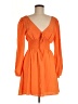 Copper Key 100% Rayon Orange Casual Dress Size M - photo 1