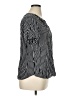 Old Navy 100% Rayon Stripes Black Short Sleeve Blouse Size XL - photo 4