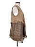 Miss Me 100% Polyester Tan Cardigan Size S - photo 4