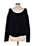 Leith Solid Black Pullover Sweater Size XS - photo 2