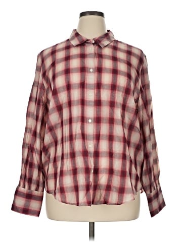 Gap Long Sleeve Button-Down Shirt (view 1)
