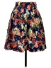Parameter 100% Cotton Floral Blue Casual Skirt Size 2 - photo 2