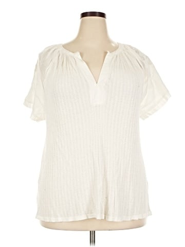 Lucky Brand Short Sleeve Blouse (view 1)