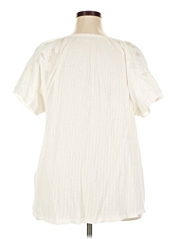 Lucky Brand Short Sleeve Blouse (view 2)
