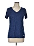 Nike 100% Polyester Blue Active T-Shirt Size L - photo 1