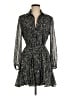 Zara Animal Print Black Cocktail Dress Size M - photo 1