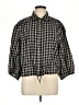 Gap Black 3/4 Sleeve Button-Down Shirt Size L - photo 1